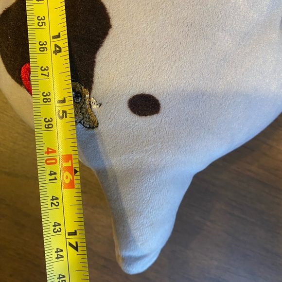 Tonka Vintage 1985 Pound Puppies Gray Brown Spots Large 18” - Picture 9 of 11